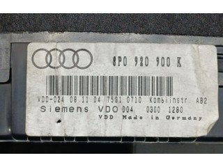 Панель приборов 8P0920900K Audi A3 S3 A3 Sportback 8P