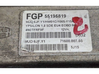 Блок управления двигателем Блок управления 55195819 Lancia Ypsilon