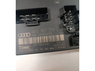 Блок комфорта 4E0907279L, 4E0910279L   Audi A8 S8 D3 4E   