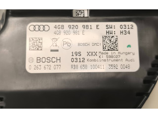 Панель приборов 4G8920981E, 0263672077 Audi A7 S7 4G