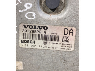 Блок управления двигателя     30729826a, 0281012103    Volvo XC90 