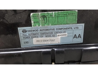 Блок управления климат-контролем 96430492   Daewoo Rezzo