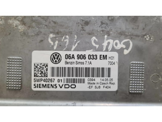 Блок управления двигателя 06A906033EM, 5WP4026701 Volkswagen Golf V