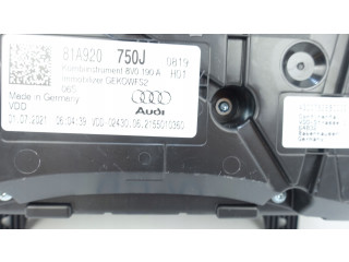 Панель приборов 81A920750J, 81A920750J   Audi Q2 -       