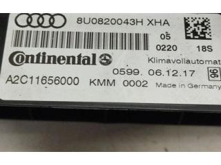 Блок управления климат-контролем 8U0820043H Audi Q3 8U