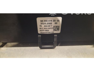 Блок управления климат-контролем 98340416ZD Citroen Berlingo