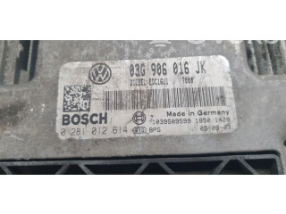 Блок управления двигателем Блок управления 0281012614, 03G906016JK Volkswagen Jetta V