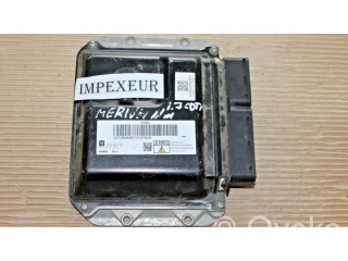 Блок управления двигателя 55578719 Opel Meriva B