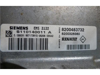 Блок управления двигателем Блок управления 8200483732EMS3132 Dacia Logan I
