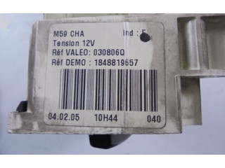 Блок управления климат-контролем 1848819657, 1848819657 Citroen Berlingo