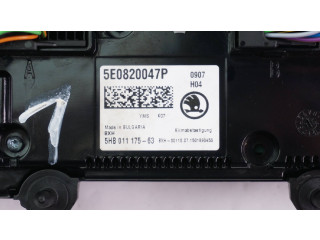 Блок управления климат-контролем 5E0820047P   Skoda Octavia Mk3 (5E)