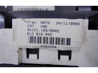 Блок управления климат-контролем 6L0819045, 6L0819045   Seat Ibiza III (6L)