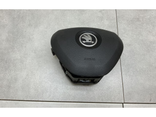 Подушка безопасности водителя 5E0880201B Skoda Octavia Mk3 (5E)