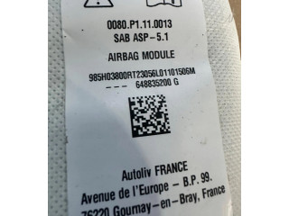 Подушка безопасности в сиденье Dacia Sandero III