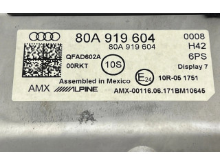 Дисплей 80A919604, OEAD602A Audi Q5 SQ5
