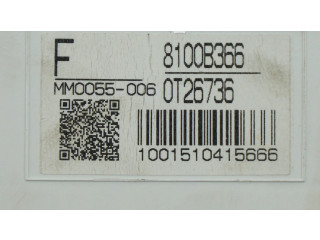 Панель приборов 8100B366, 0T26736 Mitsubishi Lancer X