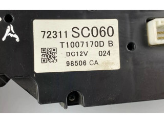 Блок управления климат-контролем 72311SC060 Subaru Forester SH