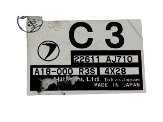 Блок управления двигателя 22611AJ710, A18000R3S   Subaru Forester SG