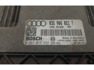 Блок управления двигателем Блок управления 03G906021T   Audi A3 S3 A3 Sportback 8P