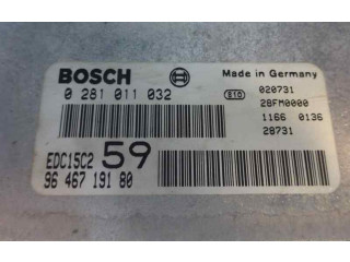 Блок управления двигателя 9646719180 Citroen C8