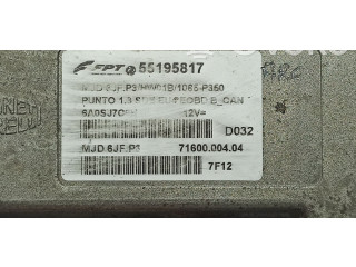 Řídící jednotka 55195817, 7160000404 Fiat Punto Evo 2008