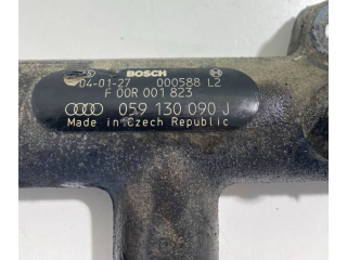 Топливная рампа 059130090J   Audi A6 S6 C6 4F 3.0 