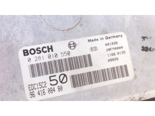 Блок управления двигателя 9641608480, 0281010550   Citroen Xsara