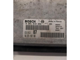 Блок управления 0281010252, 9635158180   Citroen Xantia