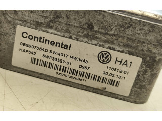 Блок управления двигателя 0BS907554D, 5WP3352701 Audi Q3 8U