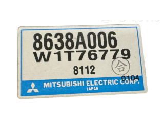 Блок управления 8638A006, W1T76779 Mitsubishi Grandis
