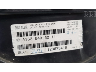 Přístrojová deska Mercedes-Benz ML W163 2003 A1635403011