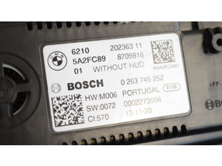 Přístrojová deska BMW 2 F44 2020 8709816, 5A2FC89