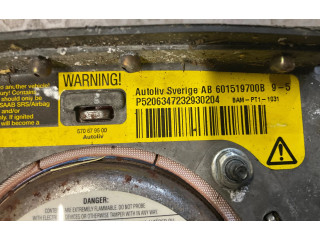 Подушка безопасности водителя 601519700B, P520637223930204   Saab 9-5