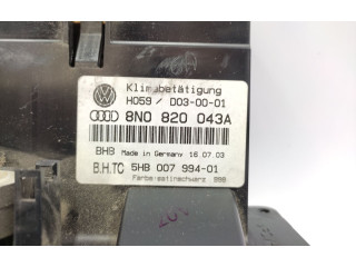Блок управления климат-контролем 8N0820043A   Audi TT Mk1