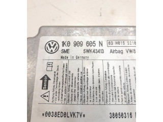 Блок подушек безопасности 1K0909605N, 5WK43413   Volkswagen Jetta V