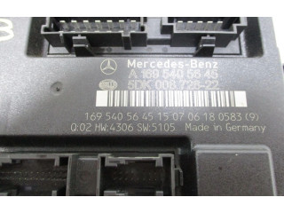 Блок комфорта A1695405645 Mercedes-Benz A W169