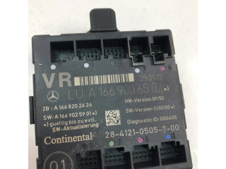 Блок управления A1669006502   Mercedes-Benz ML W166