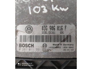 Řídící jednotka 03G906016F, 1039S06065 Skoda Superb B6 (3T) 2010