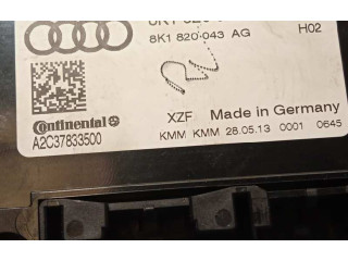 Блок управления климат-контролем 8K1820043AG, 8K1820043AGXZF Audi A5 Sportback 8TA