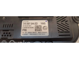 Блок управления климат-контролем 3V0907044ED, E00395549   Skoda Superb B8 (3V)