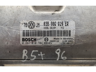 Řídící jednotka 038906019ER, 0281010704 Volkswagen PASSAT B5.5 2003