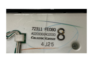 Блок управления климат-контролем 72311FE080, 4J25   Subaru Impreza II