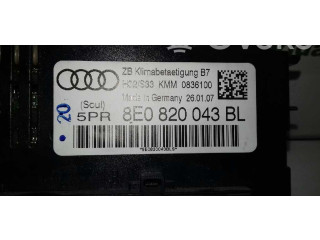 Блок управления климат-контролем 8E0820043BL Audi A4 Allroad