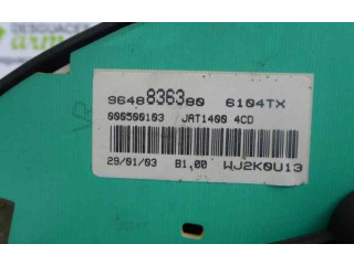 Přístrojová deska Citroen Berlingo 2002 9648836380