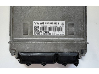 Блок управления двигателя 03E906023B, 5WP4080804   Skoda Fabia Mk2 (5J)