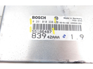 Řídící jednotka 0281010338, 55186487   Lancia Lybra 2002