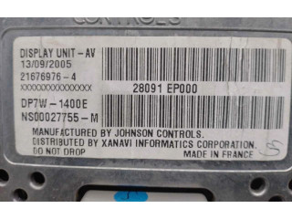 Экран дисплея вверх 28091EP000   Nissan Navara       
