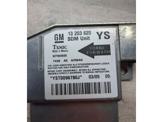 Блок подушек безопасности 327963935, YST0096780J Opel Meriva A