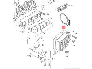 Блок предохранителей 8D1941824   Audi A3 S3 8L    
