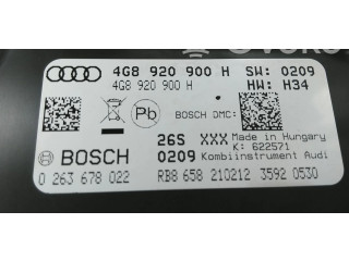Přístrojová deska Audi A6 S6 C7 4G 2012 4G8920900H, 4G8920900HX